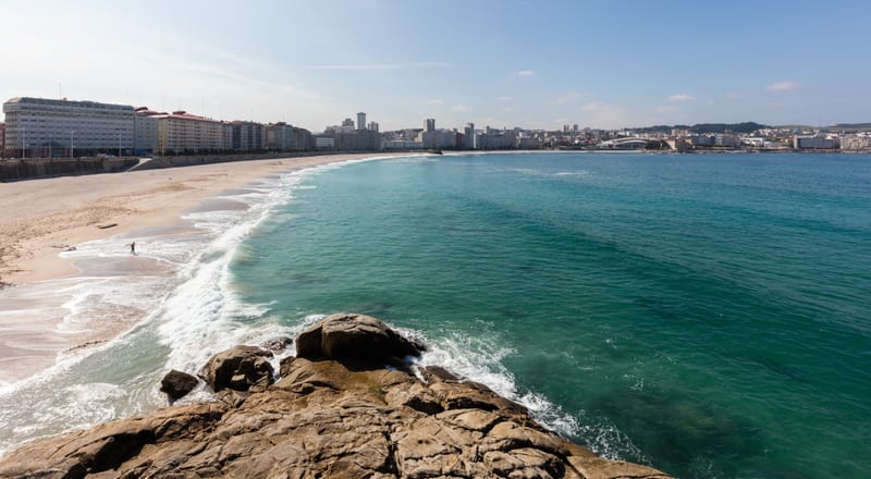 Las Canteras urban beach, Las Palmas